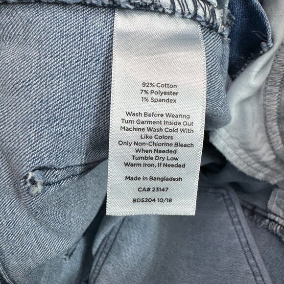 Talbots Simply Flattering Collection Ankle Jeans With Anchor Print - 2P - Picture 12 of 13